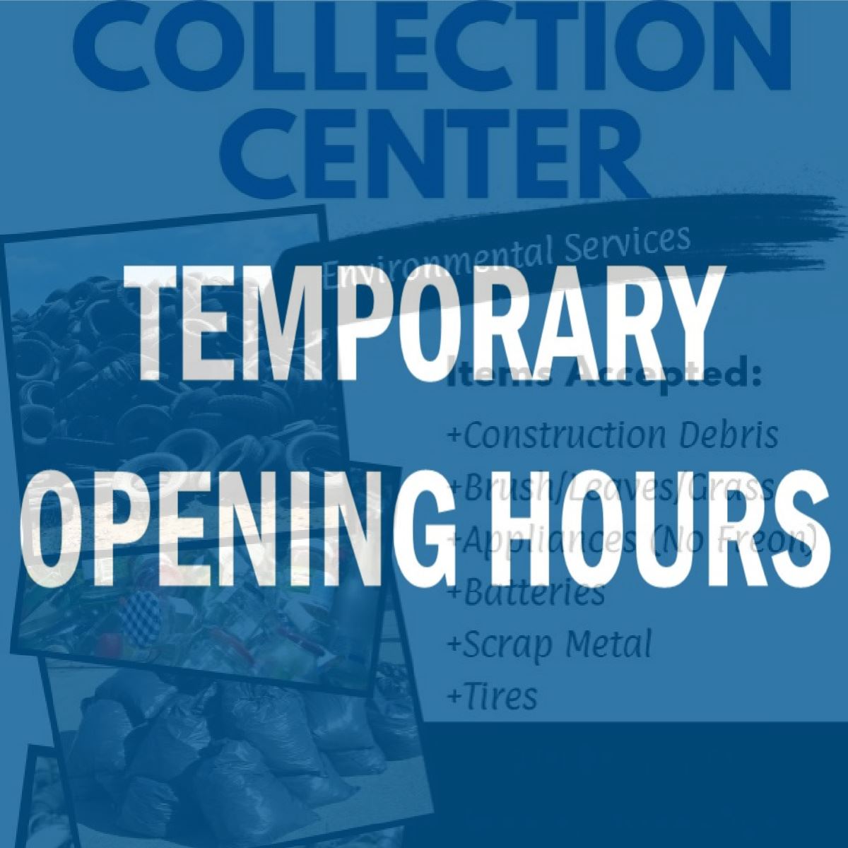 collection center temp hours